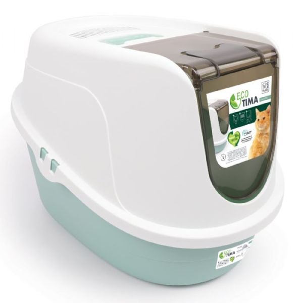 M-PETS ECO TİMA KEDİ TUVALETİ SEA GREEN.(L)..(151)