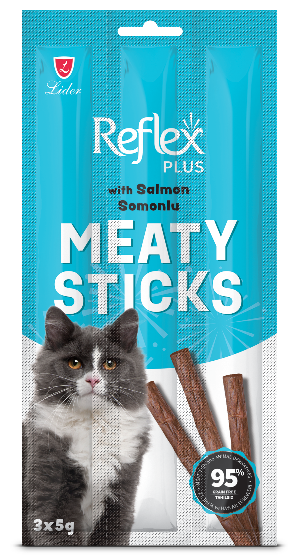 REF.KEDİ ÖDÜL ÇUBUK SOMON 3*5GR*35..(879)