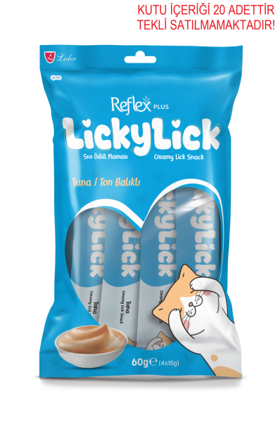 LİCKYLİCK TON BALIK SIVI ÖDÜL 4 LÜ 60GR*20...(133)