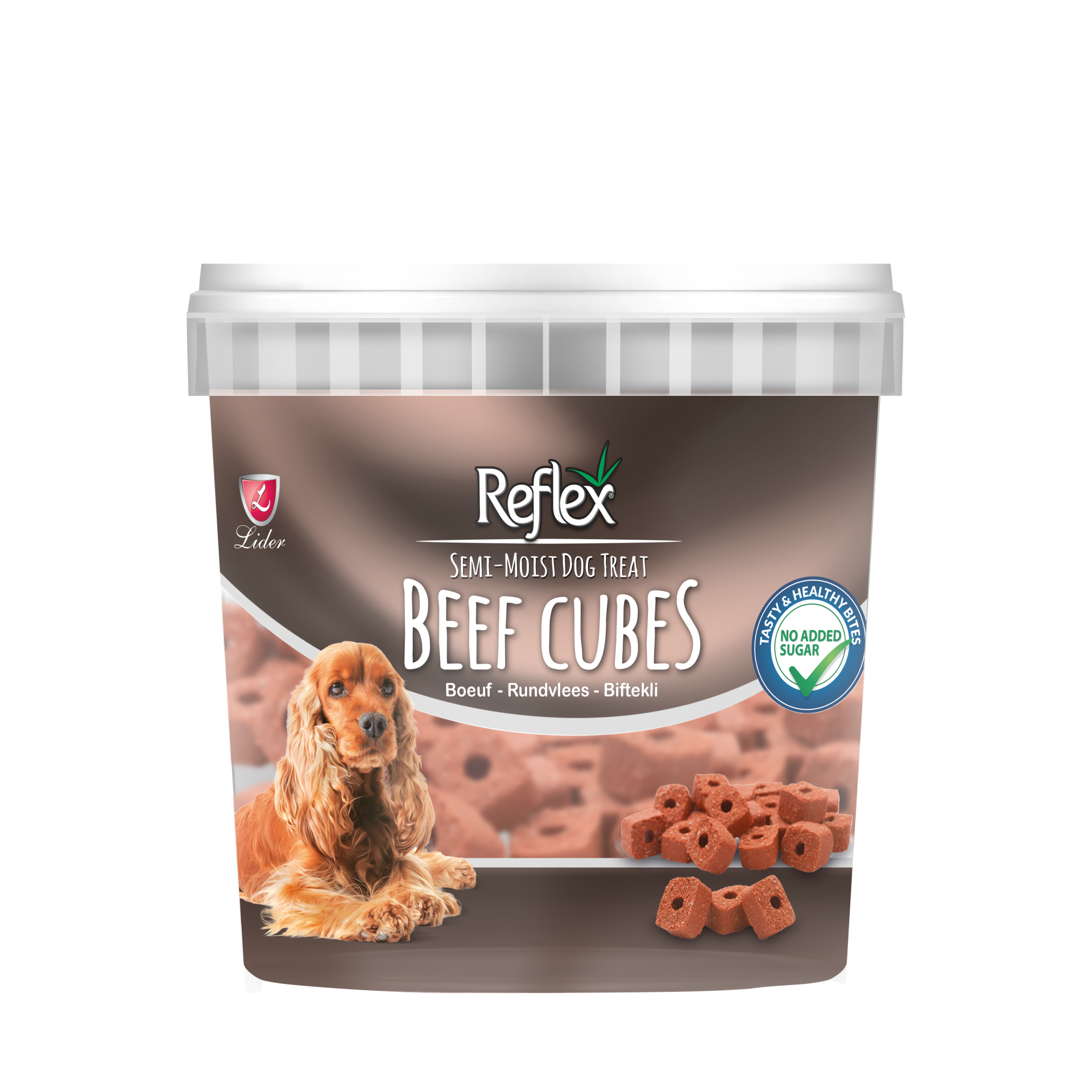 REFLX SEMİ MOİST KÖP ÖDÜL BİFTEK KÜP 500GR*12(186)