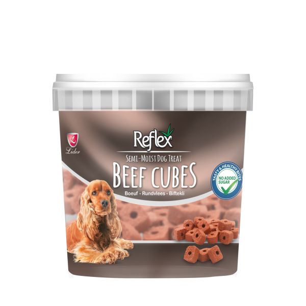 REFLX SEMİ MOİST KÖP ÖDÜL BİFTEK KÜP 500GR*12(186)