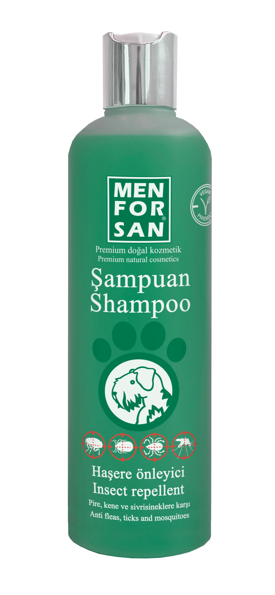 MENFORSAN HAŞERE ÖNLEYİCİ KÖP ŞAMP 300ML*12.(607)