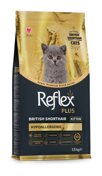 REF PLUS BRİTİSH SHORTHAİR YAV KEDİ 1.5KG*6.(869)