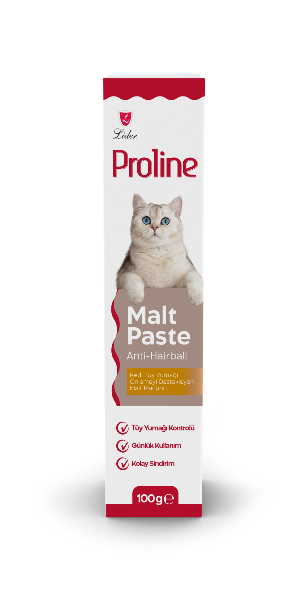 PROLİNE TÜY YUMAĞI ÖNLE MALT PASTA 100GR*12.(5002)