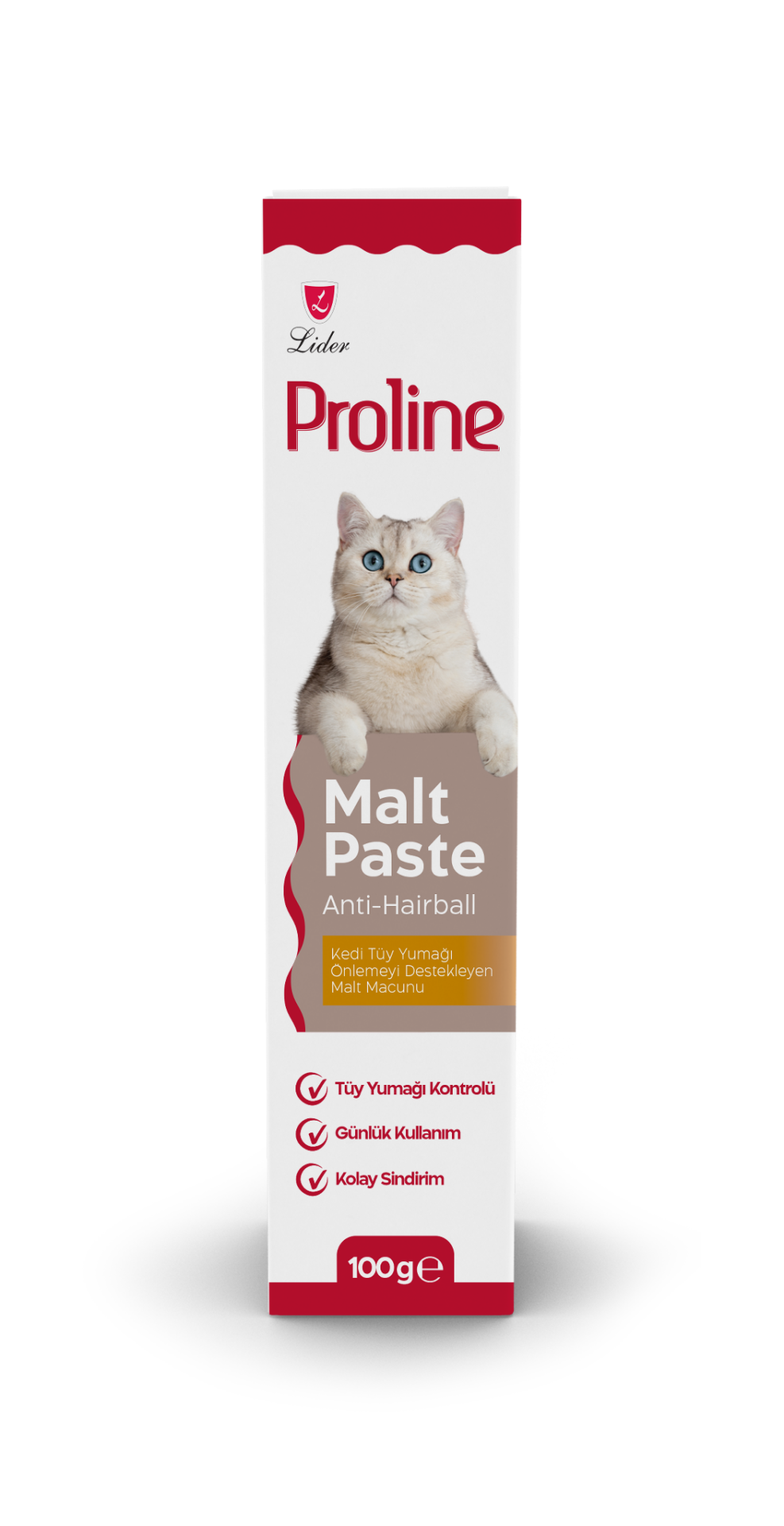 PROLİNE TÜY YUMAĞI ÖNLE MALT PASTA 100GR*12.(5002)