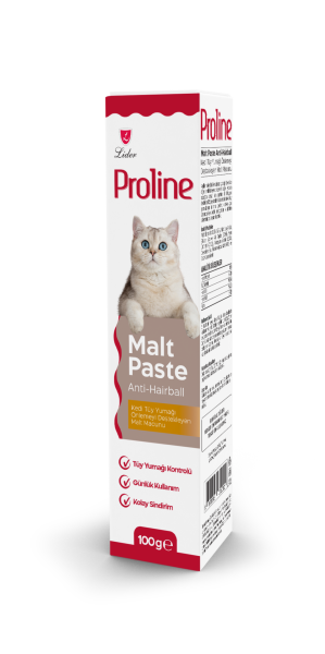 PROLİNE TÜY YUMAĞI ÖNLE MALT PASTA 100GR*12.(5002)