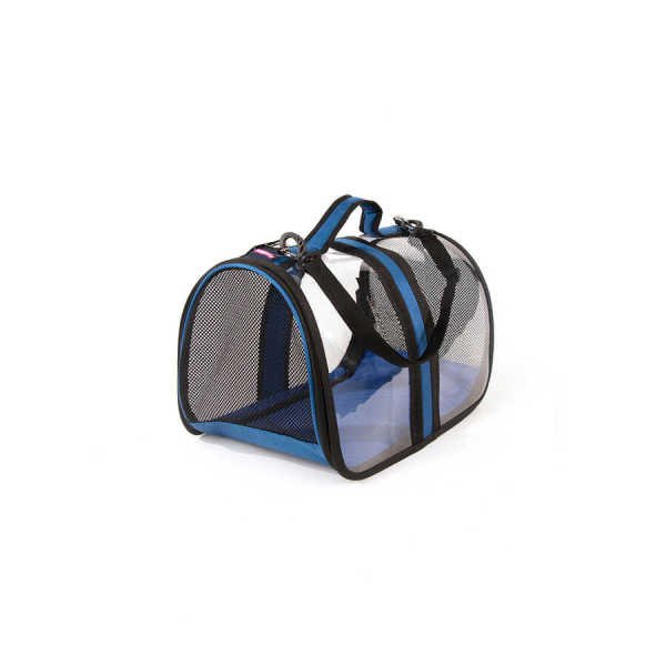 BACCO MİLANO ŞEFFAF ÇANTA MAVİ (48*28*28CM)..(997)
