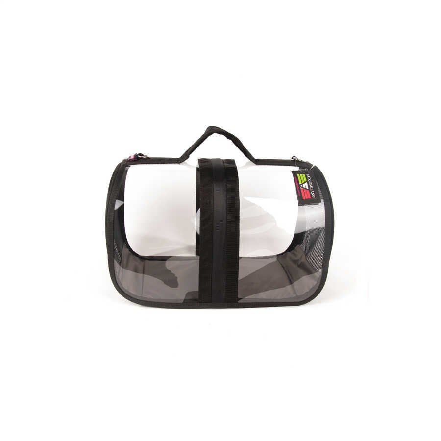 BACCO MİLANO ŞEFFAF ÇANTA SİYAH(48*28*28CM).(6000)