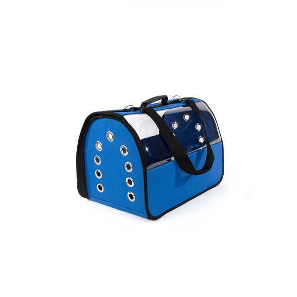 FLYBAG ŞEFFAF ÇANTA BÜYÜK BOY MAVİ.. (686)