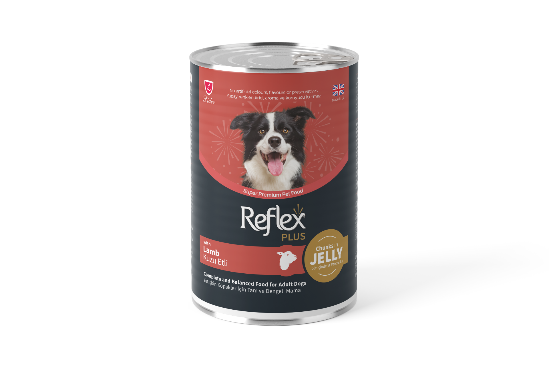 REF PLUS KÖP KONS KUZU ETLİ JÖLELİ 400GR*12..(667)