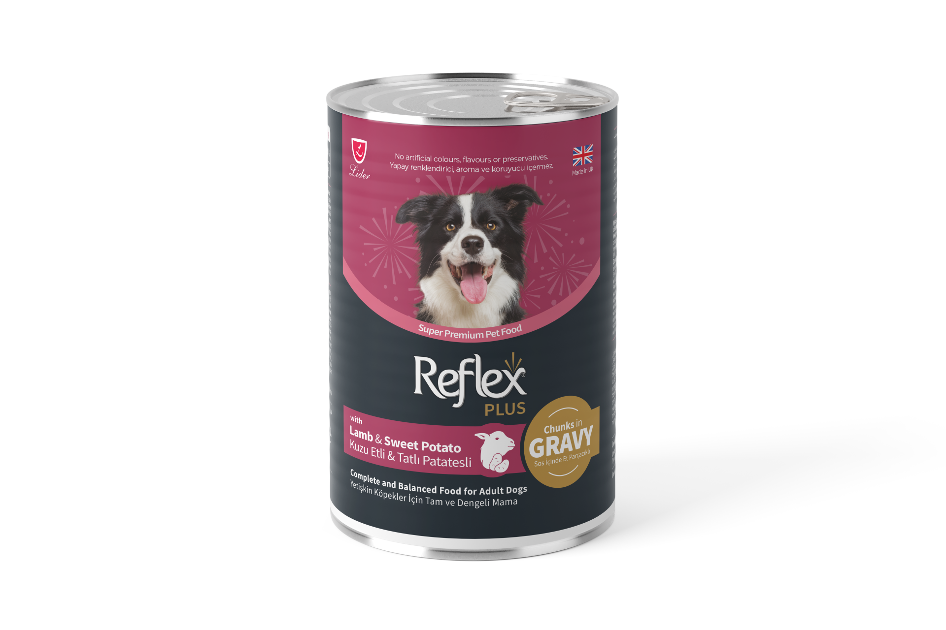 REF PLUS KÖP KONS KUZU ETLİ SOSLU 400GR*12.(698)