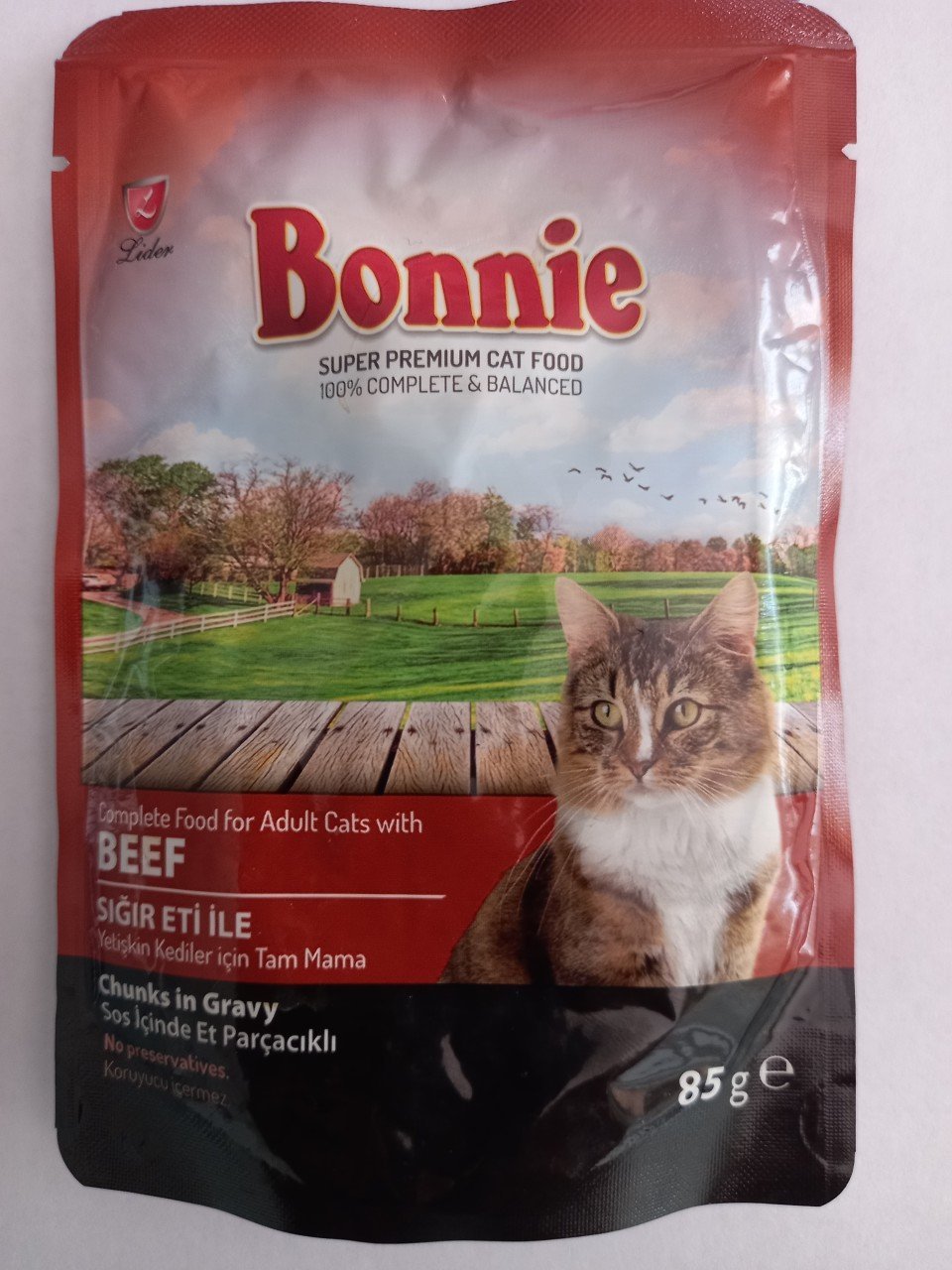 BONNİE POUCH SIĞIR ETLİ 85 GR*22 (264)...(7023) M
