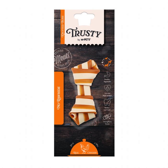 TRUSTY TAVUKLU TATLI PAT DÜĞ KEMİK 50GR*6..(7054)