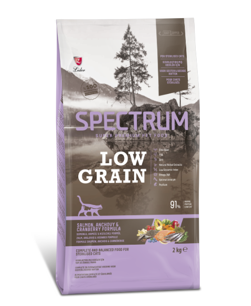 LOW GRAİN KEDİ STRELİSED SOMON&HAMSİ  12*2 KG(786)
