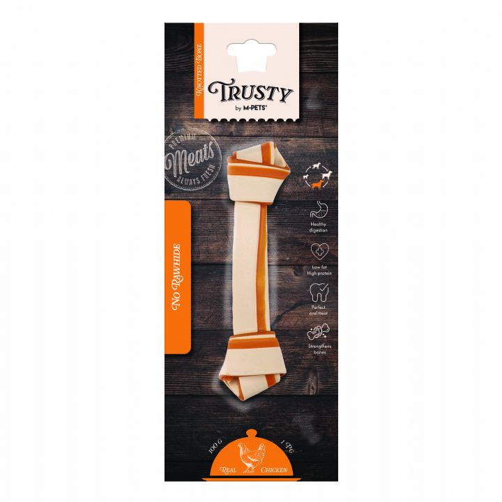 TRUSTY TAVUKLU TATLI PAT DÜĞ KEMİK 100GR*6..(7078)