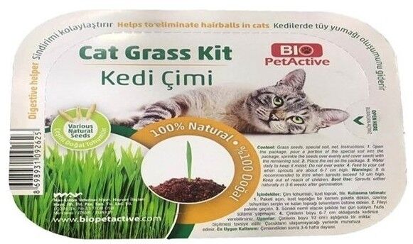 BİO PETACTİVE KEDİ ÇİMİ 1*10...(625)