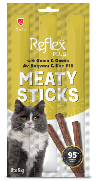 REF KEDİ ÖDÜLÇUBUK AV.HAY&KAZ ETİ 3*5 GR*35..(199)