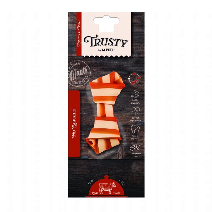 TRUSTY BİFTEKLİ TATLI PAT DÜĞ KEMİK  50GR*6.(7108)