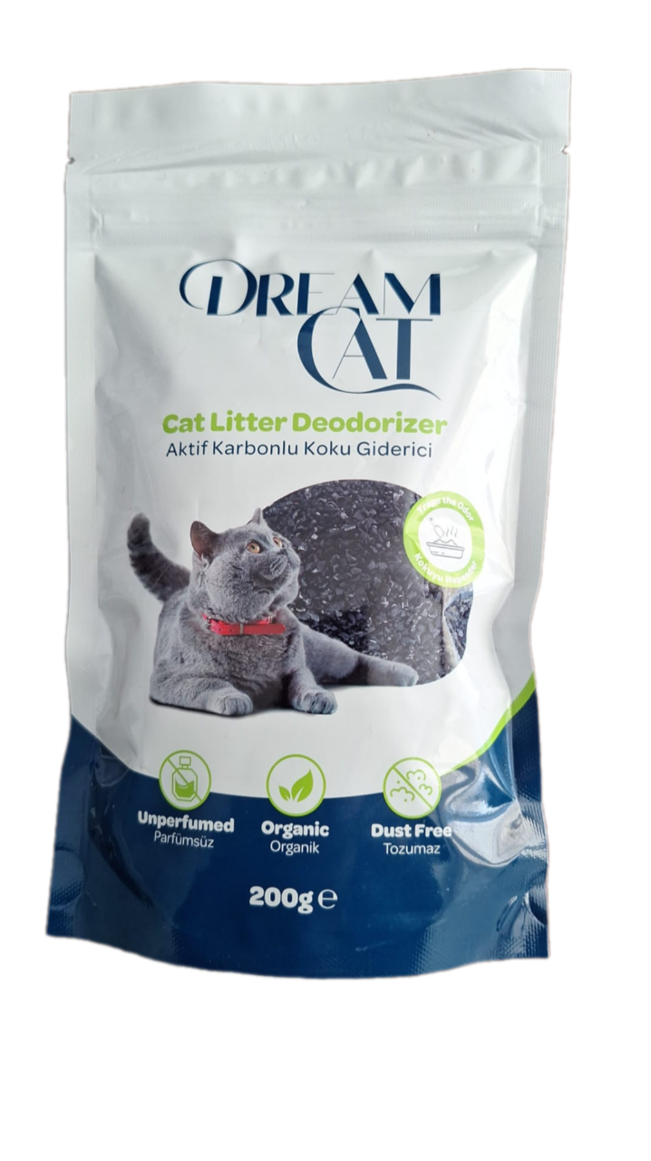 DREAMCAT AKTİF KARBONLU KOKU GİDERİ 200GR*48.(767)