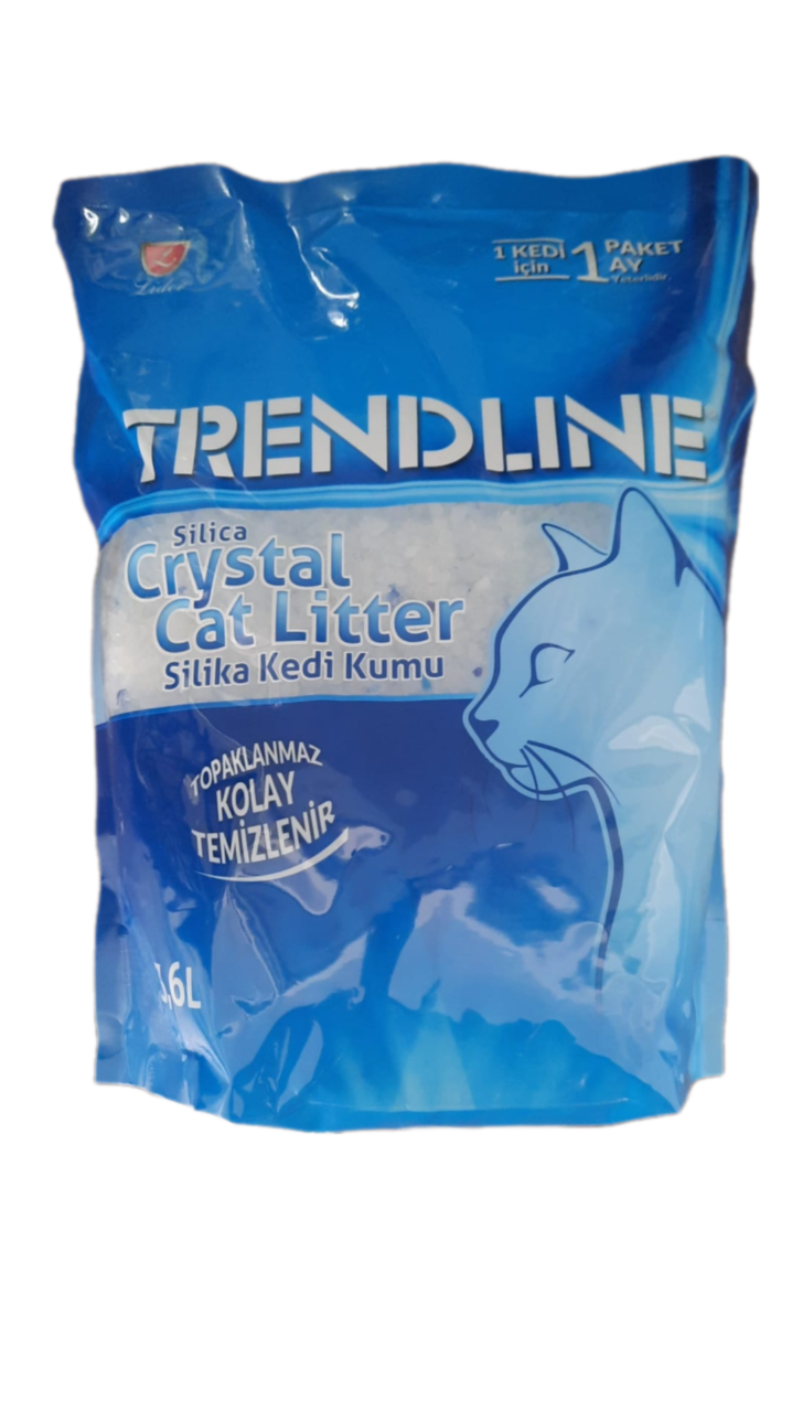 TRENDLİNE SİLİKA KEDİ KUMU 3.6 LT*9..(761)